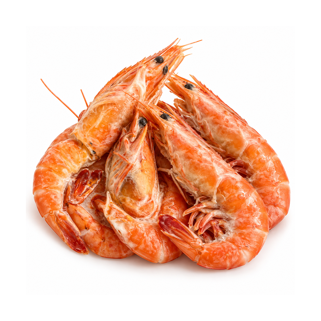 Cooked HOSO Prawn