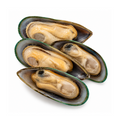 Cooked Half Shell Mussels