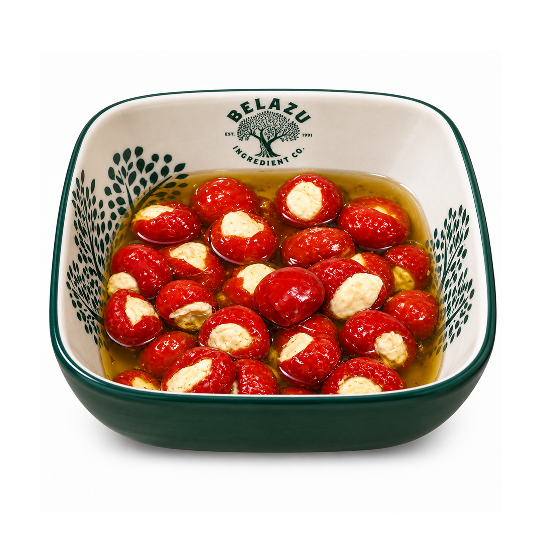 Peppers Stuffed with Feta