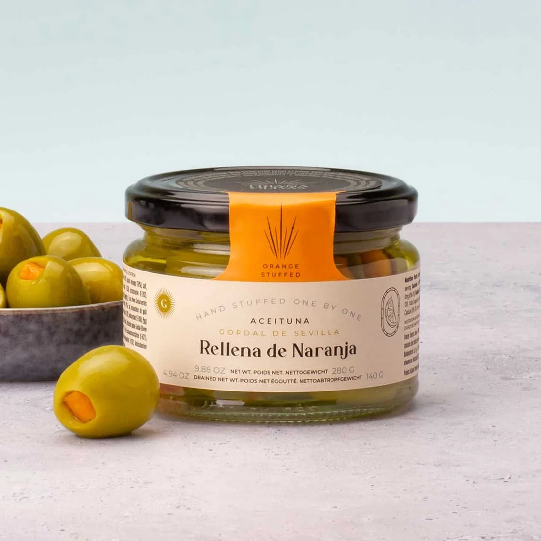 TRIANA - Orange Stuffed Gordal Olives