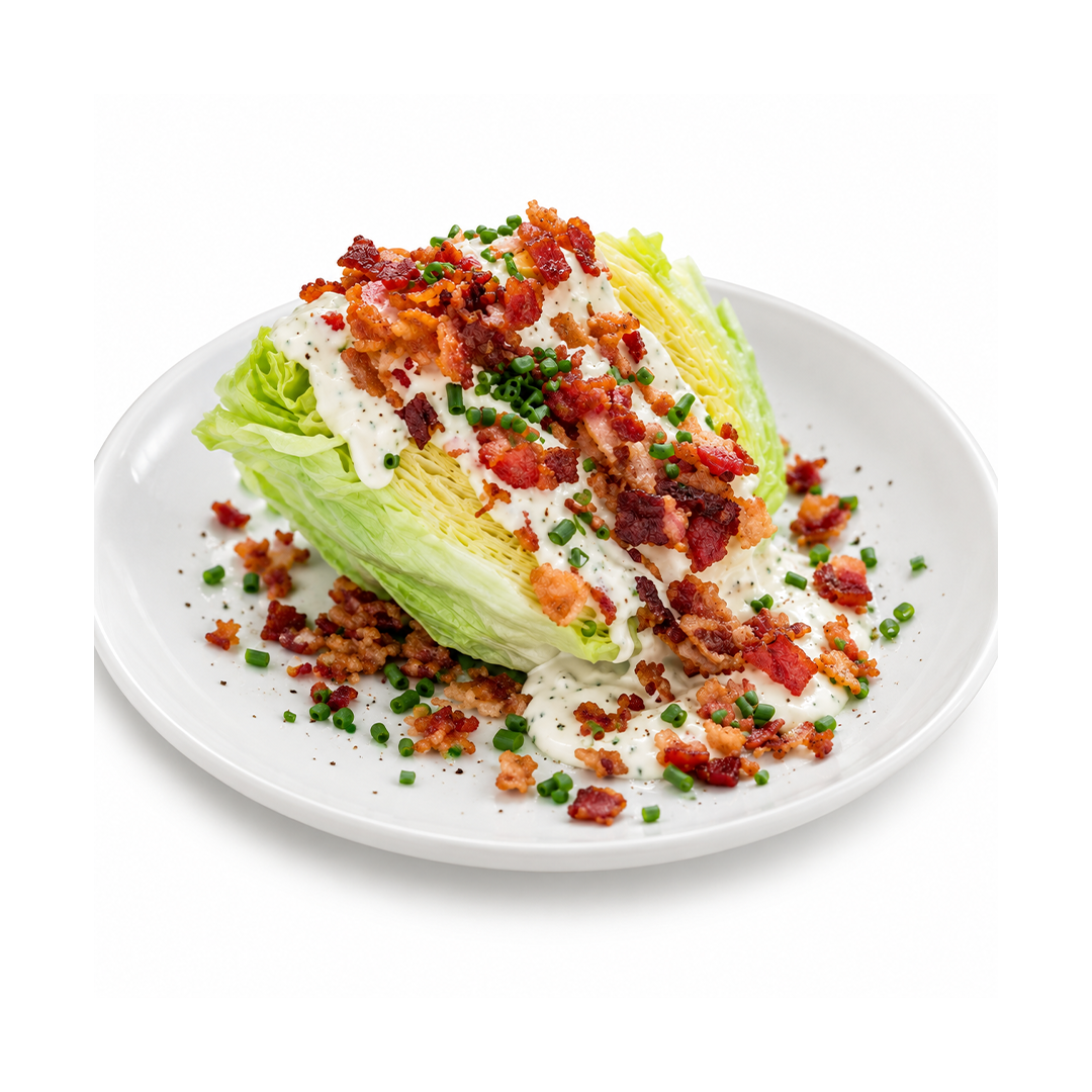 Wedge Salad with Sauce