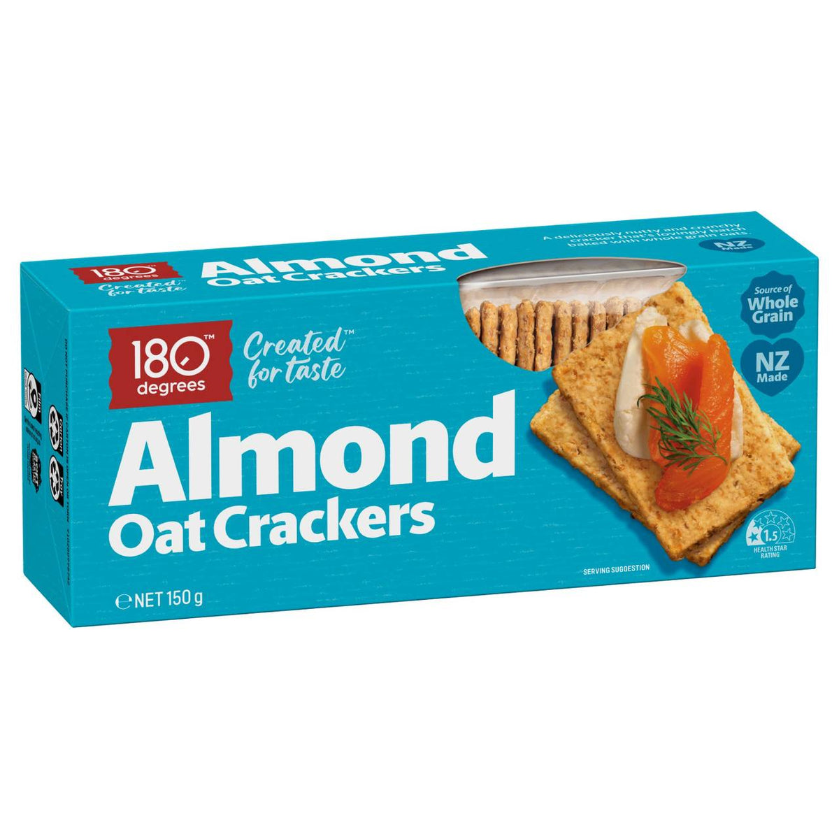 180 Degree Almond Oat Crackers