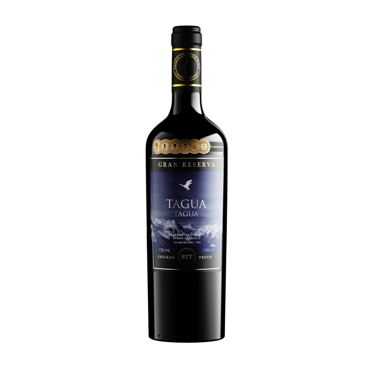 Tagua Tagua Gran Reserva Red Blend (Cabernet Sauvignon 60% + Syrah 35% + Nebbiolo 5%